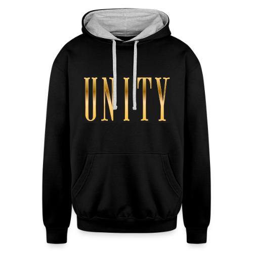 Golden Unity - Unisex Contrast Hoodie