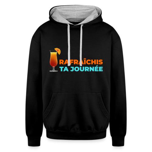 Daily Freshness - Unisex Contrast Hoodie