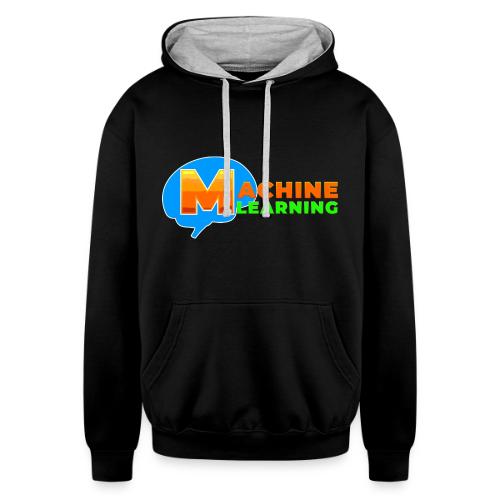 Machine learning - Unisex Contrast Hoodie