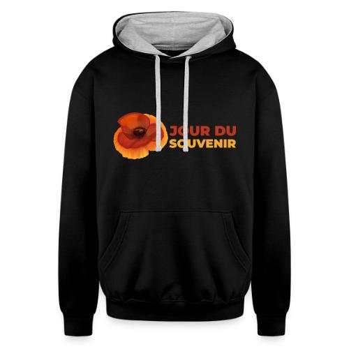 Remembrance Day - Unisex Contrast Hoodie