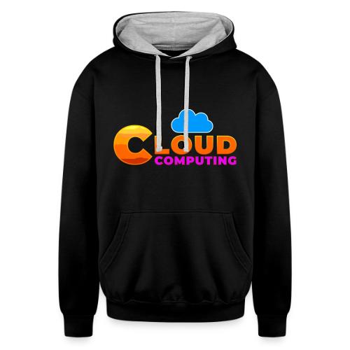 Cloud Computing - Unisex Contrast Hoodie