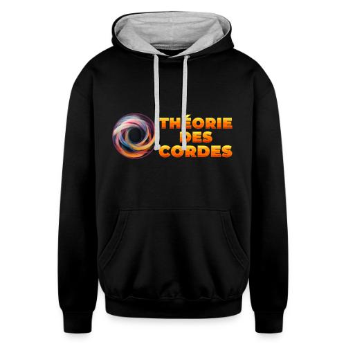 String theory! - Unisex Contrast Hoodie