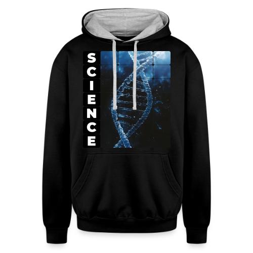 Frozen Code of Science - Unisex Contrast Hoodie