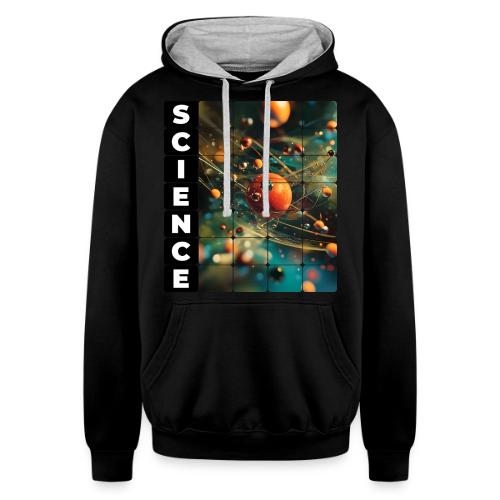 Atomic Science Vision - Unisex Contrast Hoodie