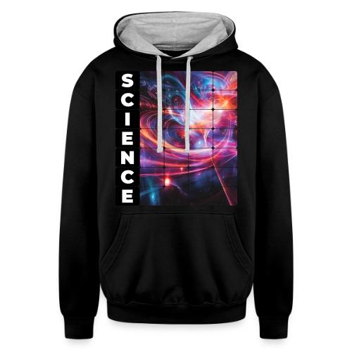 The Chaos of Science - Unisex Contrast Hoodie