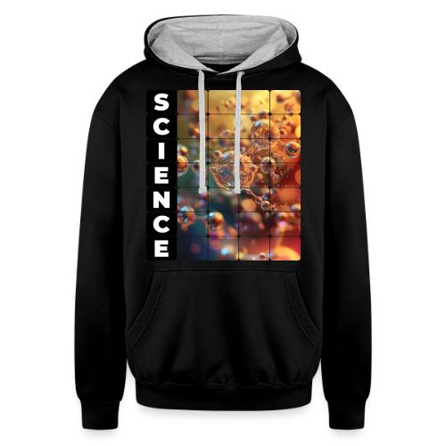 Nodes of Science - Unisex Contrast Hoodie