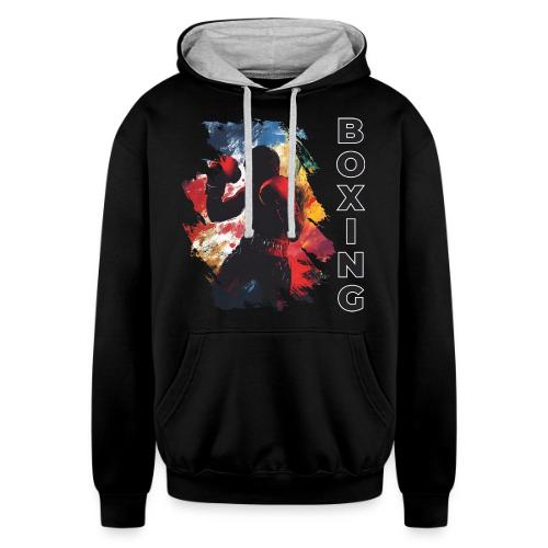 Boxing Drive - Unisex Contrast Hoodie