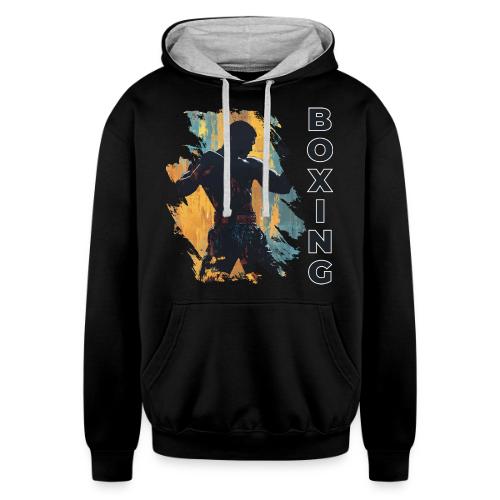 Boxing Fuel - Unisex Contrast Hoodie