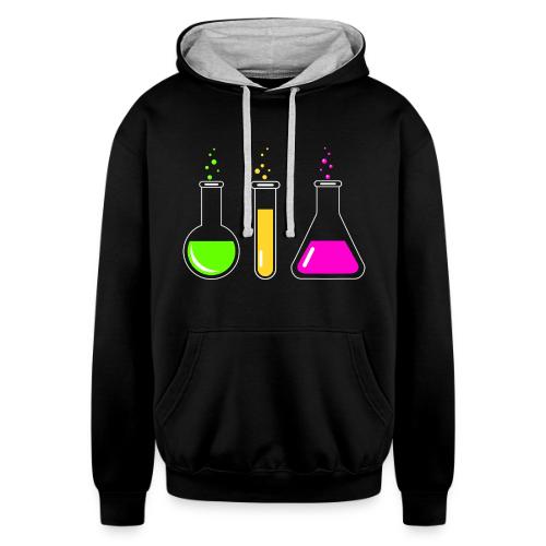 Colorful Chemistry - Unisex Contrast Hoodie