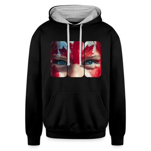 Canada: Northern Spirit - Unisex Contrast Hoodie