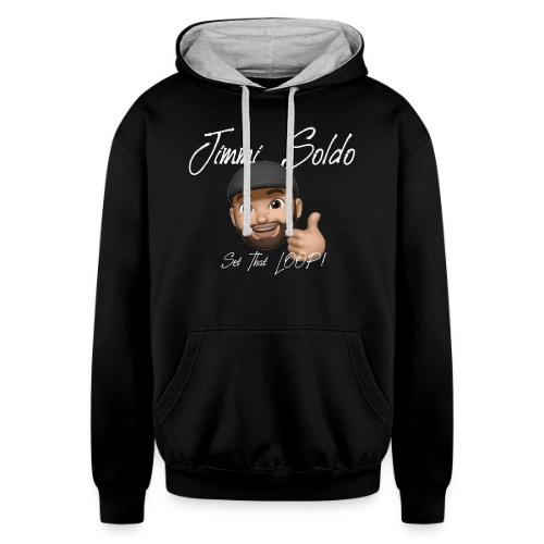 LOOP - Unisex Contrast Hoodie