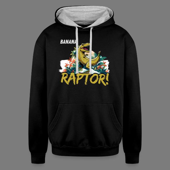 Funny Banana Raptor T-Rex Design