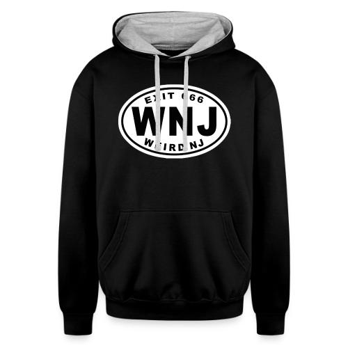 Exit 666 - Unisex Contrast Hoodie