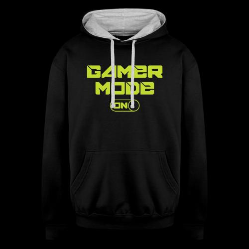 Gamer Mode: Activated! - Unisex Contrast Hoodie