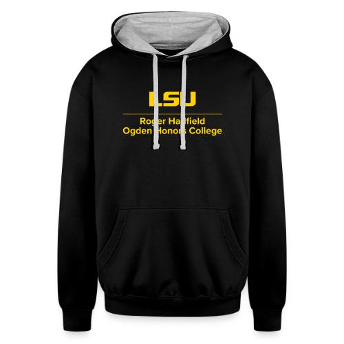Honors vert gld - Unisex Contrast Hoodie