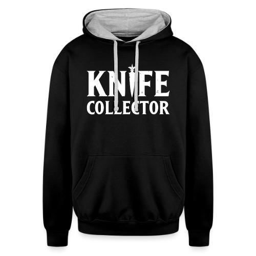 Knife Collector - Unisex Contrast Hoodie