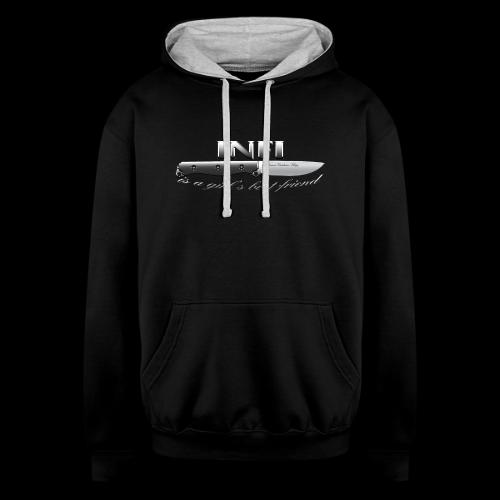 Girl s Best Friend - Unisex Contrast Hoodie
