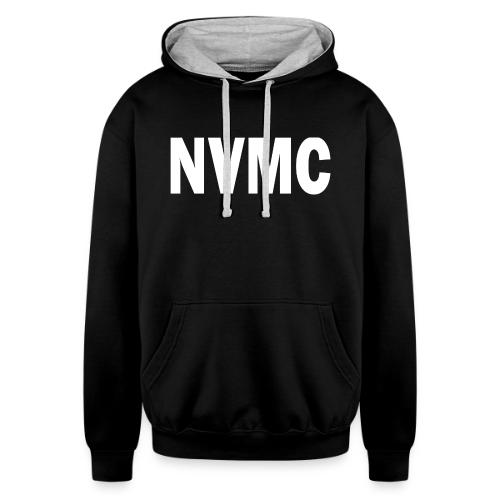 Heritage NVMC white - Unisex Contrast Hoodie