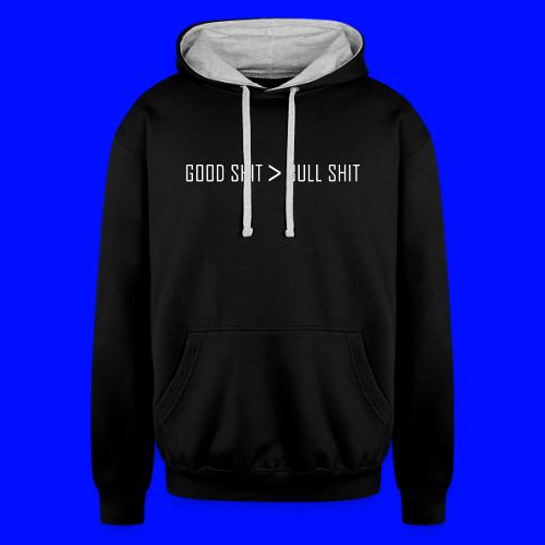 Good Shit - Unisex Contrast Hoodie