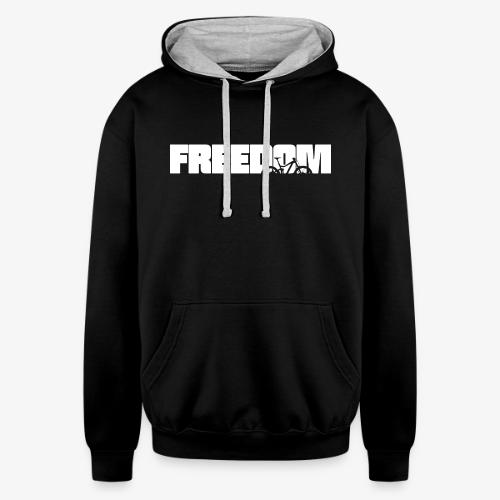 MTB Freedom - Unisex Contrast Hoodie