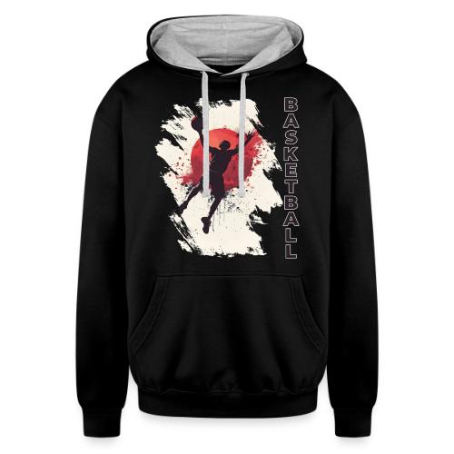 Basketball Heights - Unisex Contrast Hoodie