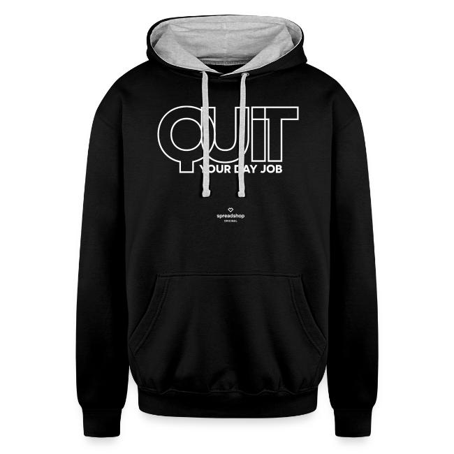Quit in white