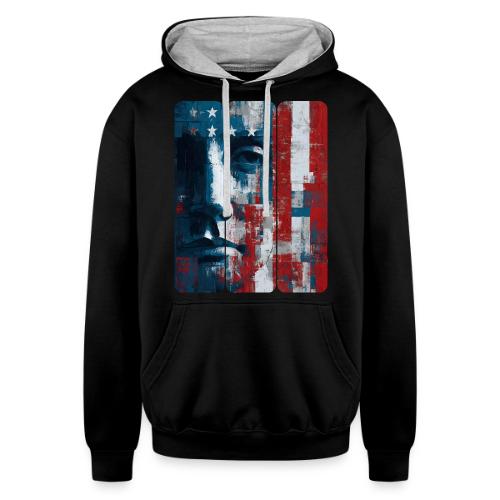 American Echoes - Unisex Contrast Hoodie