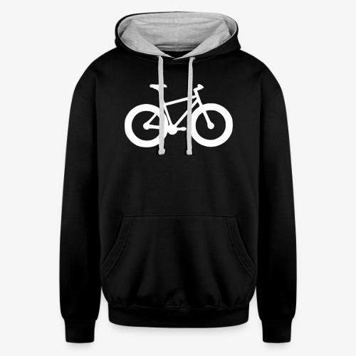fatbike - Unisex Contrast Hoodie