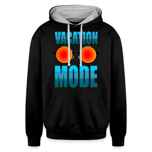 Vacation mode: Ocean Vibes On - Unisex Contrast Hoodie