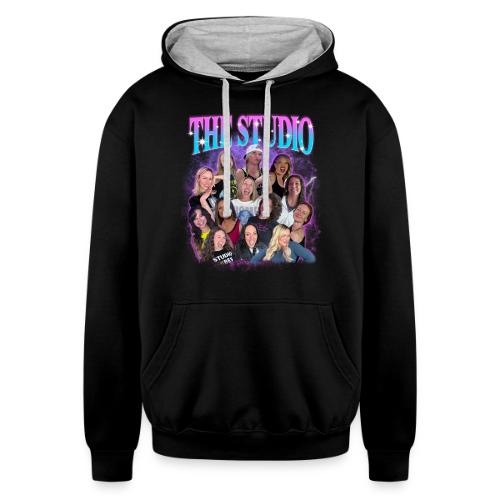 Studio Party Starters - Unisex Contrast Hoodie