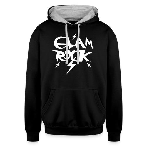 glam rock - Unisex Contrast Hoodie