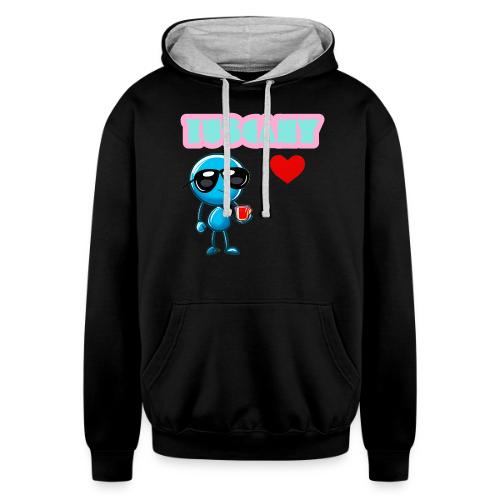 Smoon City_Tuscany - Unisex Contrast Hoodie