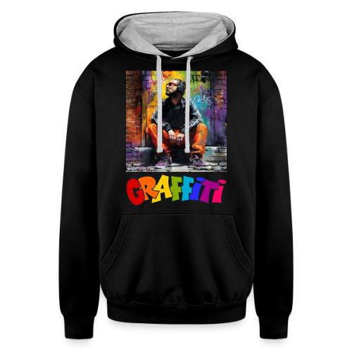 Graffiti: Urban Art - Unisex Contrast Hoodie
