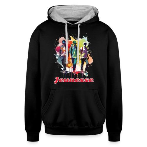 Eternal Youth - Unisex Contrast Hoodie