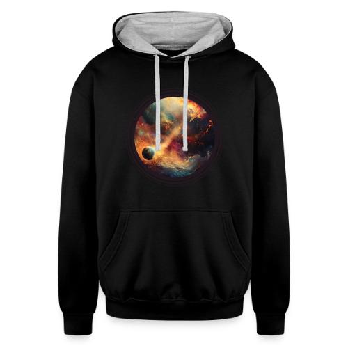 The Painted Planets - Unisex Contrast Hoodie