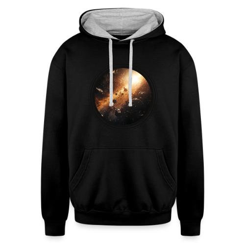 Asteroids Pulse - Unisex Contrast Hoodie