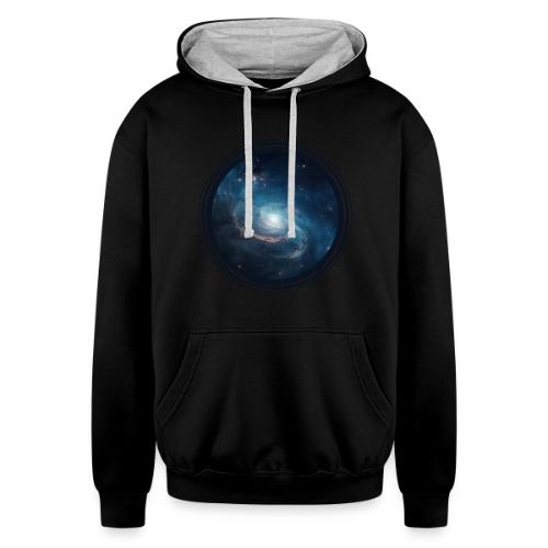 Galaxy Glow - Unisex Contrast Hoodie
