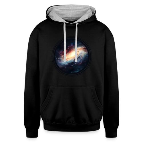 Galaxy Mirage - Unisex Contrast Hoodie