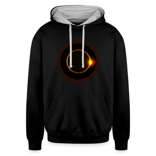 Solar Eclipse - Unisex Contrast Hoodie