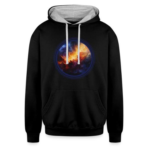 Nebula Dreams - Unisex Contrast Hoodie