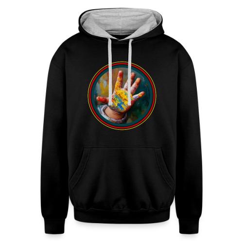 Colors of Innocence - Unisex Contrast Hoodie