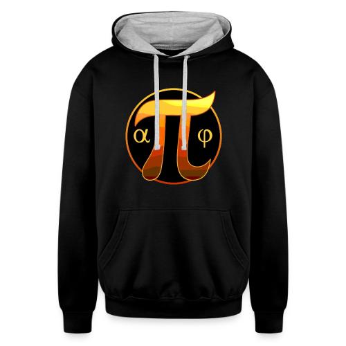 Trigonometry: Angles & Symbols - Unisex Contrast Hoodie