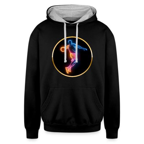 Basketball: Slam Dunk Afterglow - Unisex Contrast Hoodie