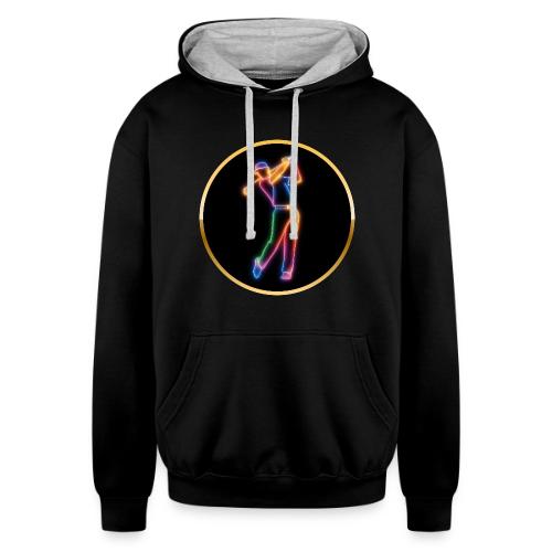 Golf: Spectrum Swing - Unisex Contrast Hoodie