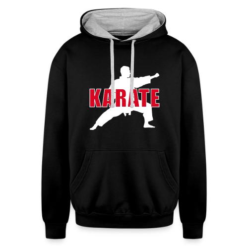 Karate Focus - Unisex Contrast Hoodie