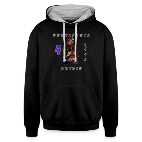 BRUTEFORCE MOTHER - Unisex Contrast Hoodie