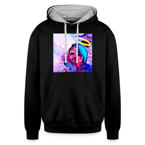 Year Of The Angel - Unisex Contrast Hoodie