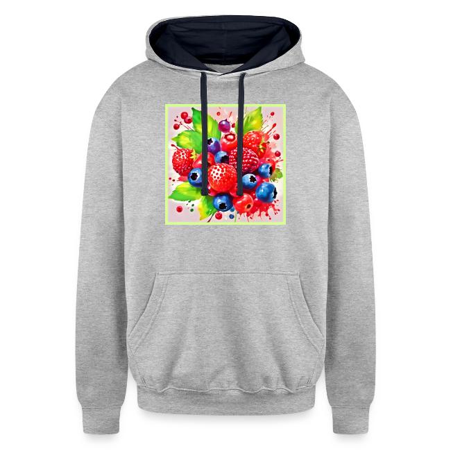 Summer Berry Splash Design