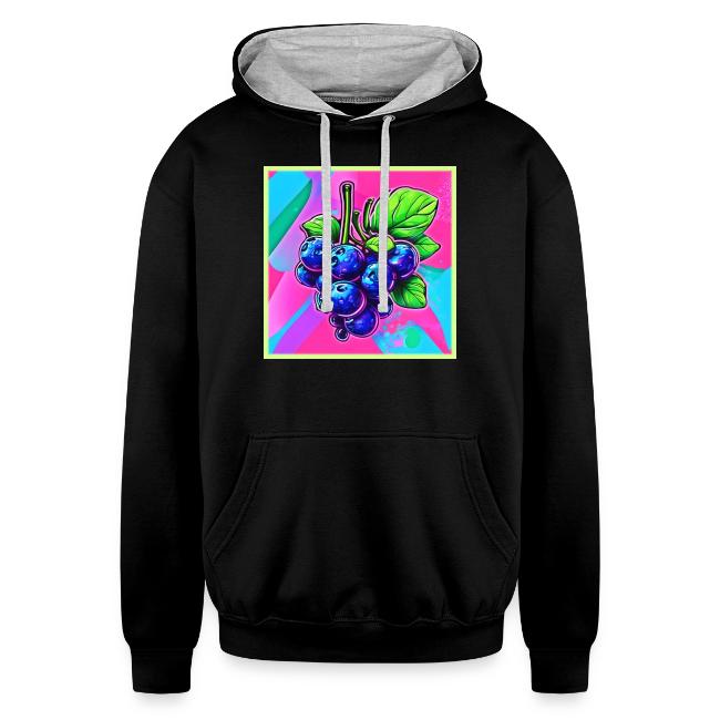 Vibrant Blueberry Artwork