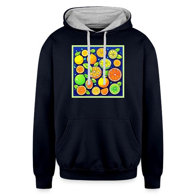 Fresh Citrus Slice Pattern